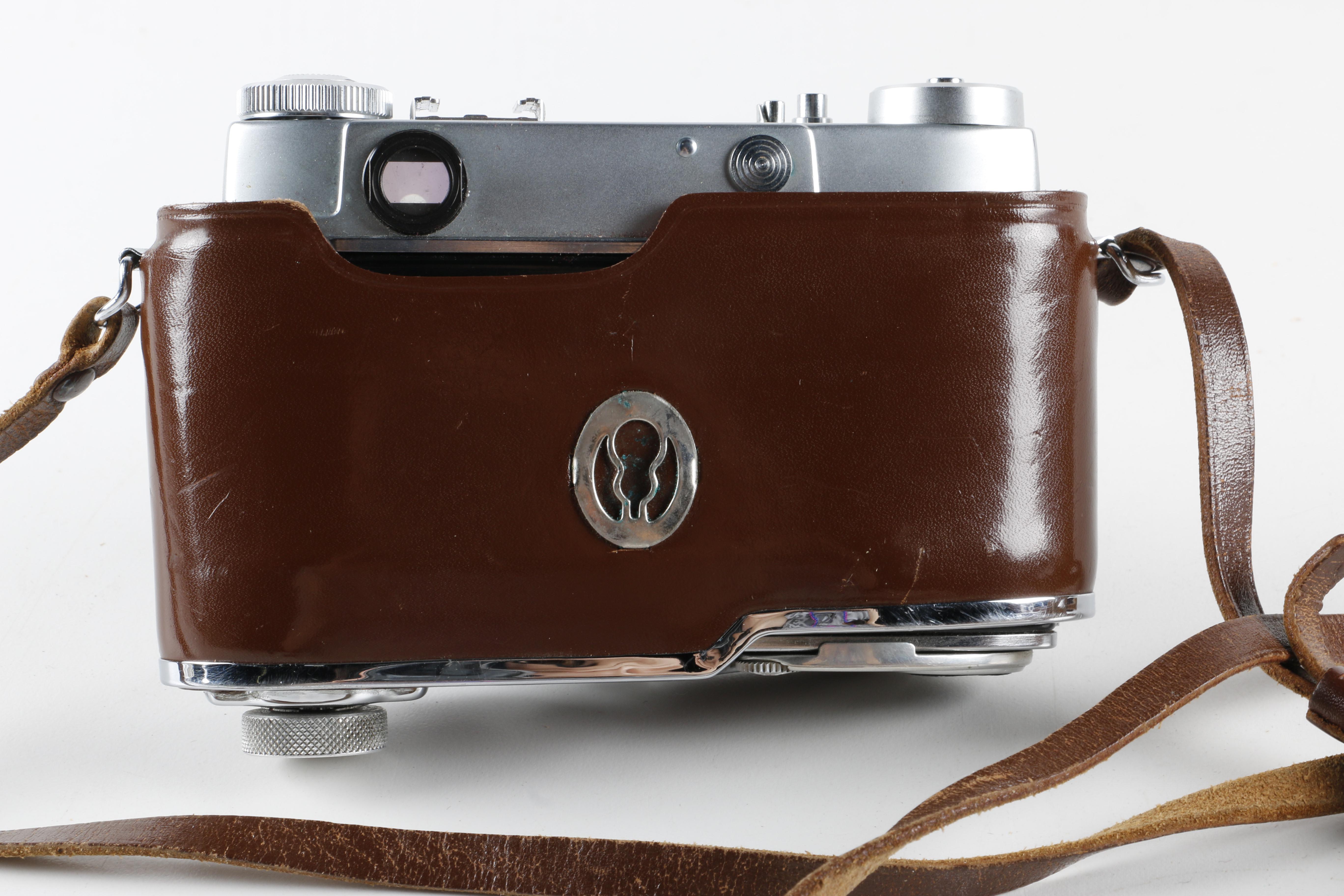 Vintage Kodak Retina IIIS and Hawk-Eye Cameras