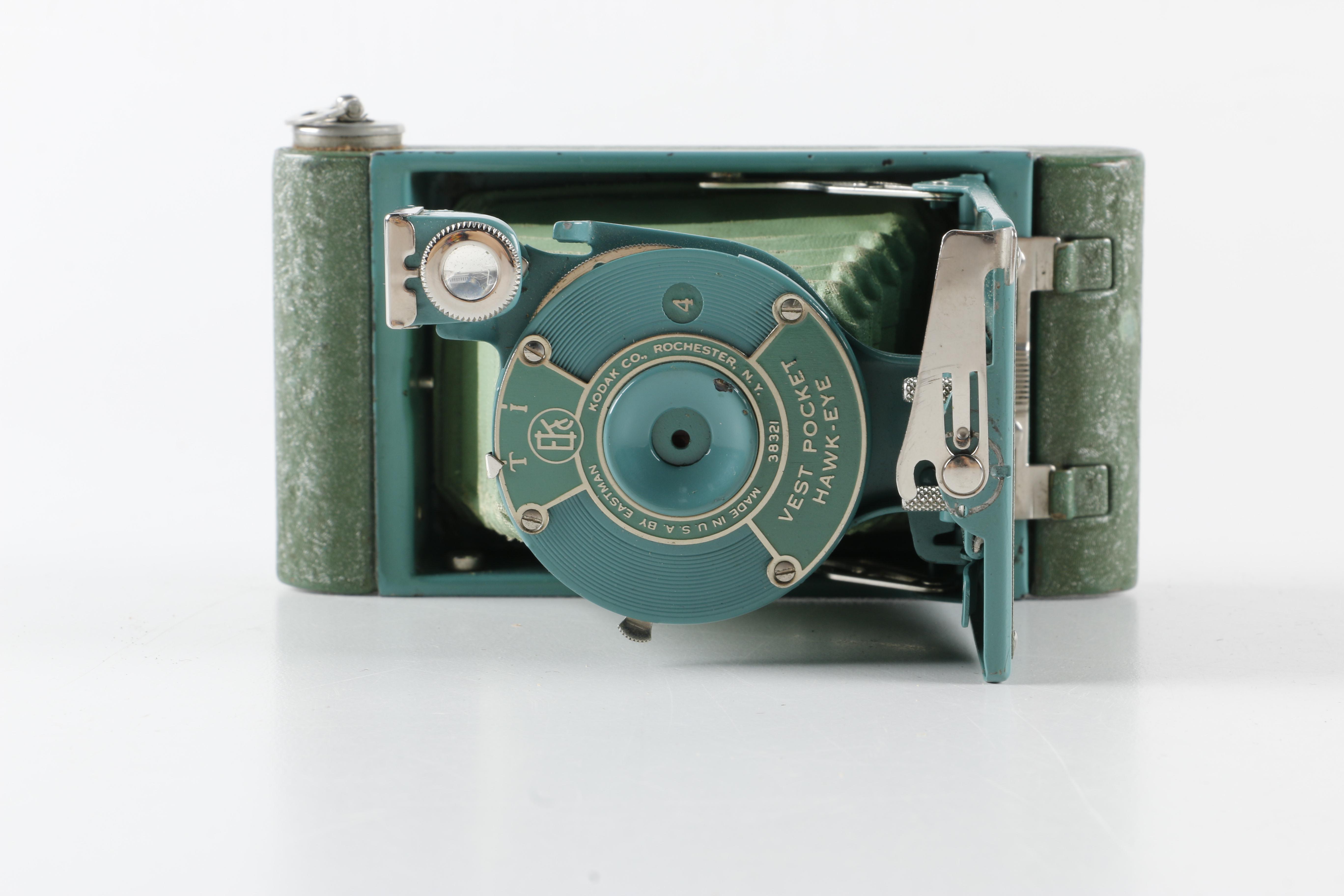 Vintage Kodak Retina IIIS and Hawk-Eye Cameras