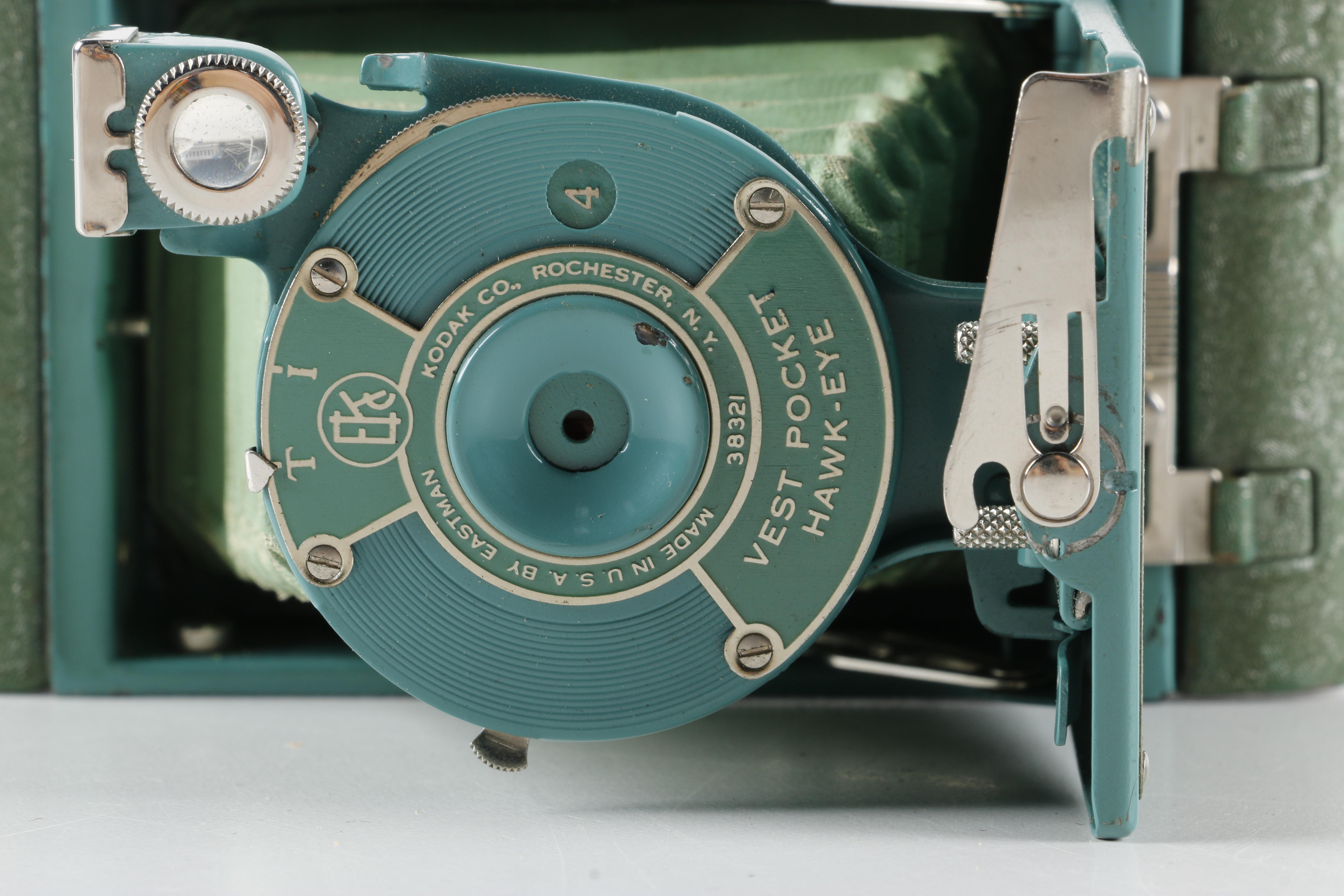 Vintage Kodak Retina IIIS and Hawk-Eye Cameras