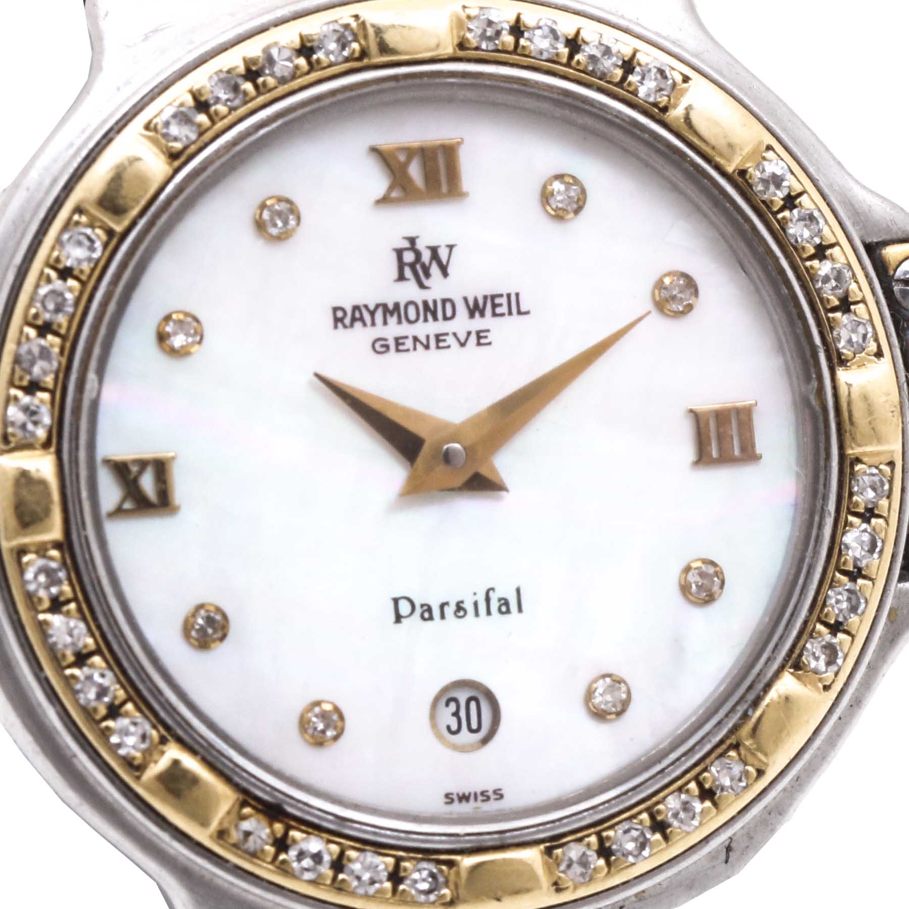 Raymond Weil “Parsifal” 18K, Stainless Steel and Diamond Watch