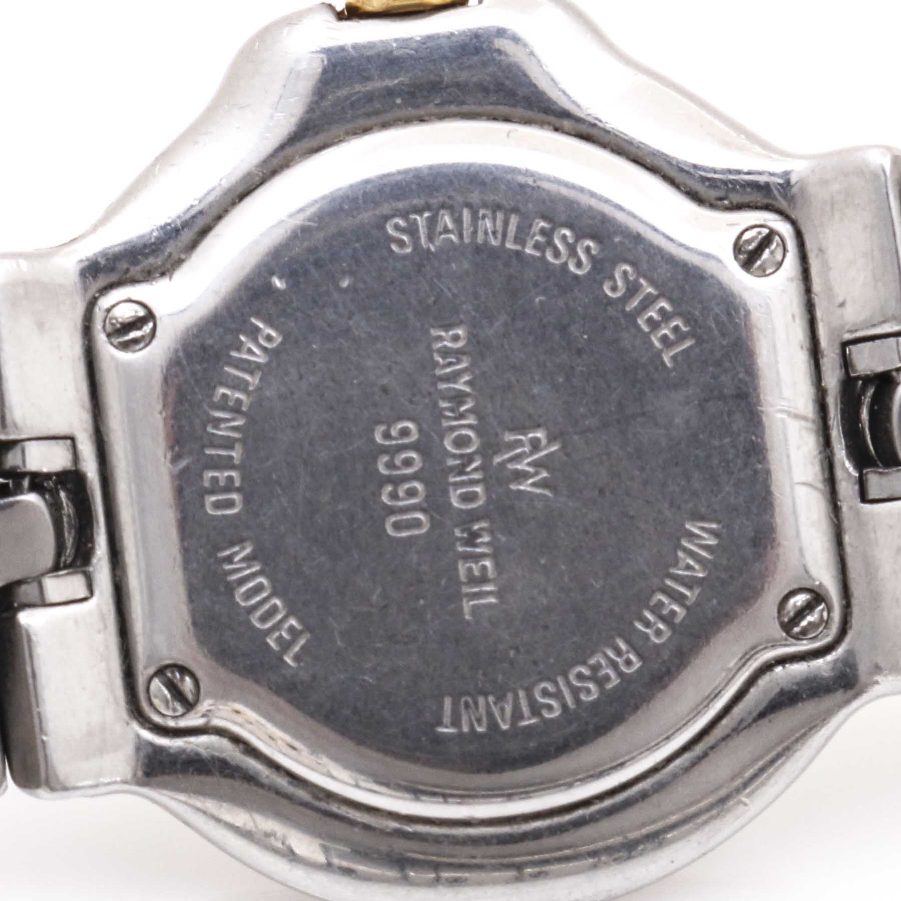 Raymond Weil “Parsifal” 18K, Stainless Steel and Diamond Watch