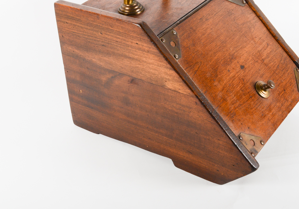 Vintage Wooden Coal Scuttle