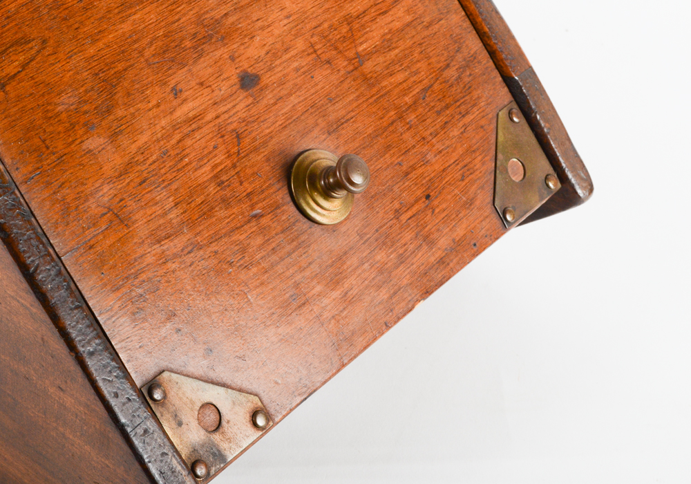 Vintage Wooden Coal Scuttle