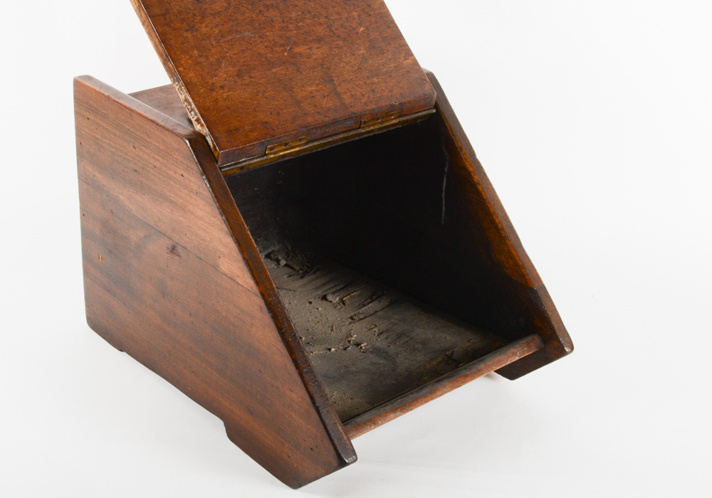 Vintage Wooden Coal Scuttle