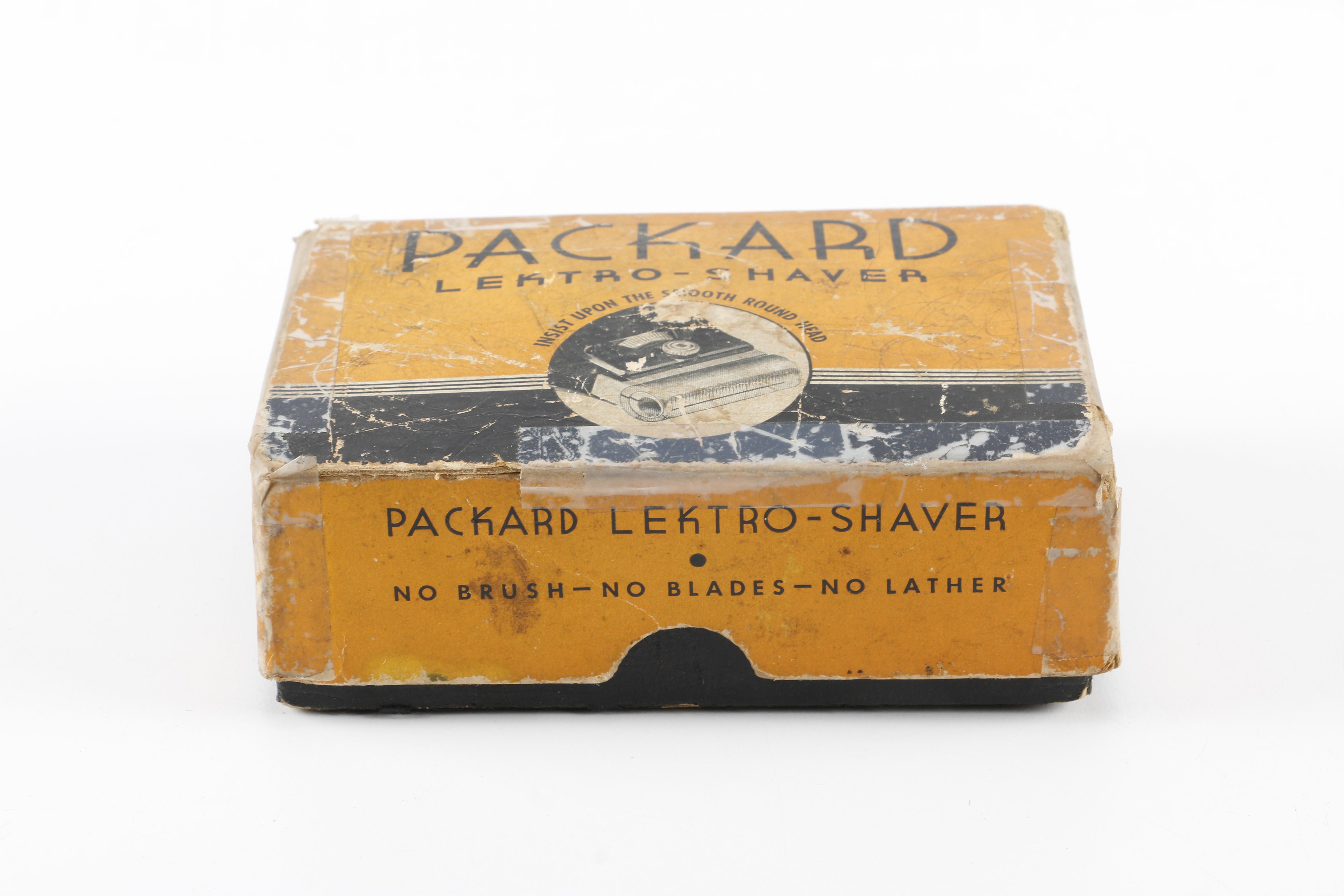 Vintage Packard Lektro - Shaver