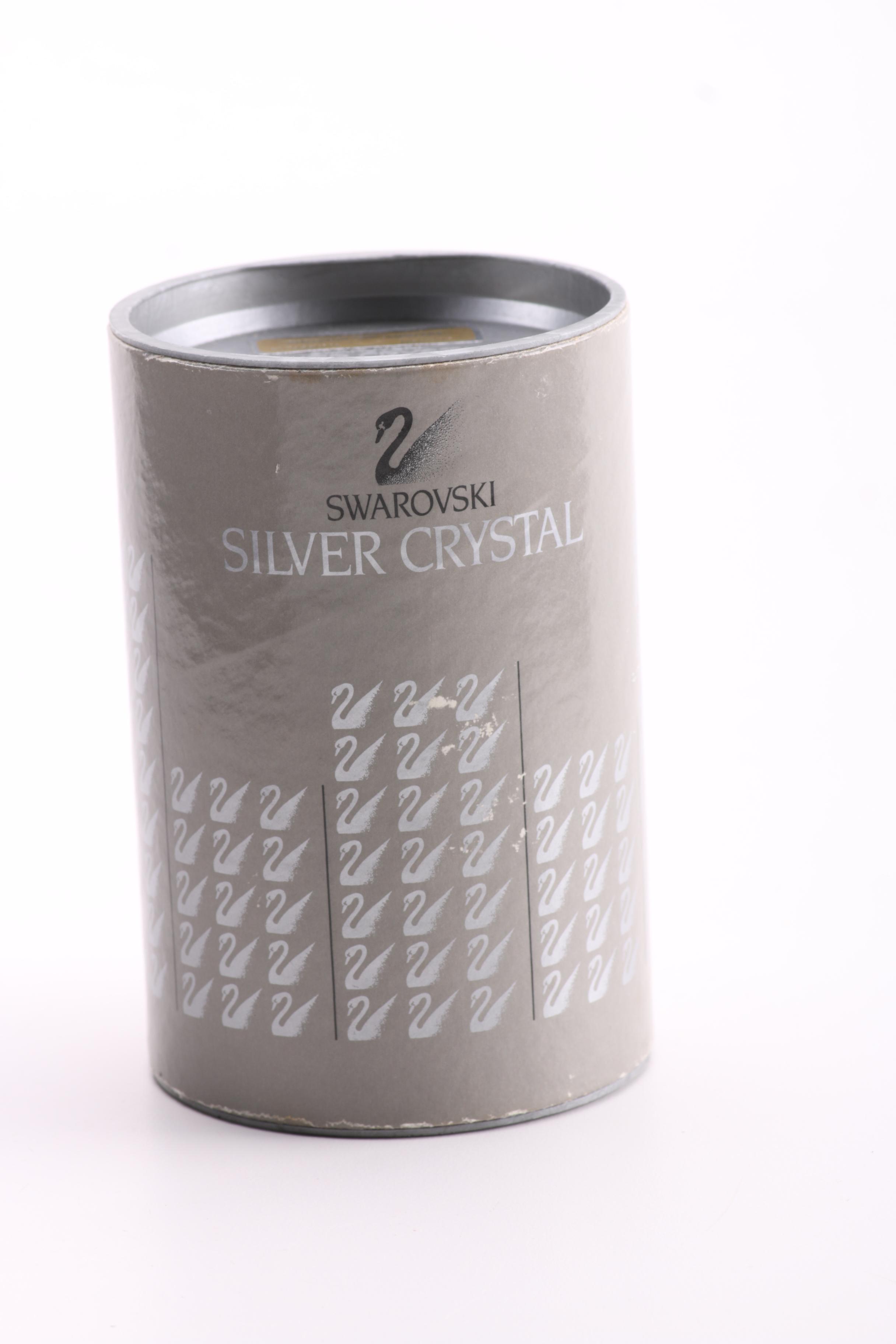 Swarovski Crystal Cat Figurine