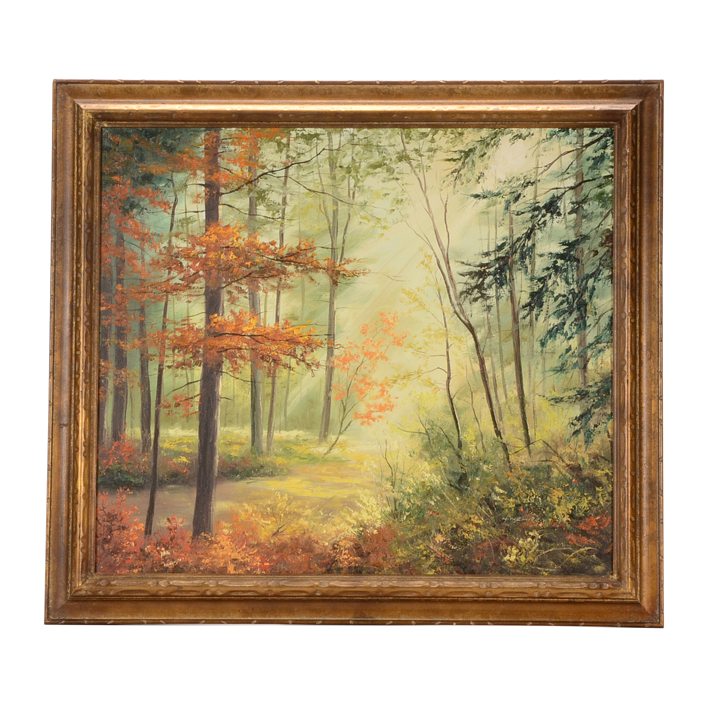 Heinz Nehren Original Oil Painting on Canvas