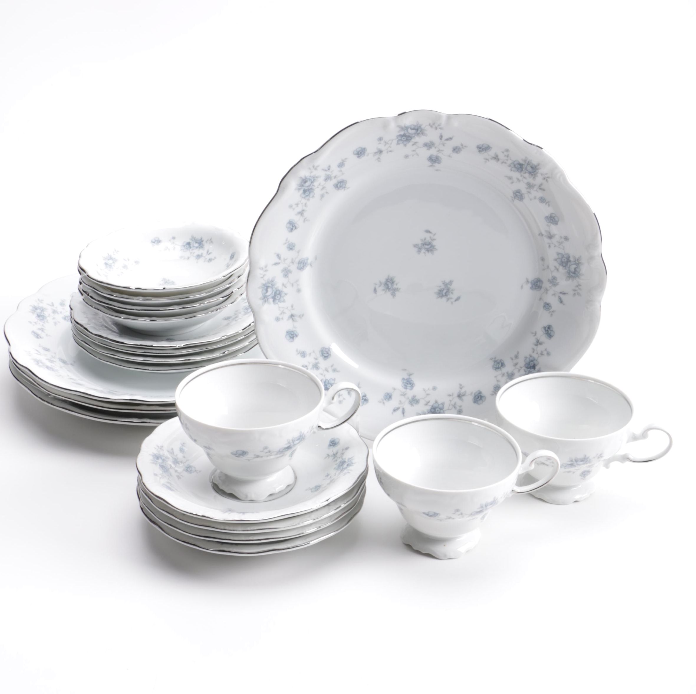 Johann Haviland "Blue Garland" China Set