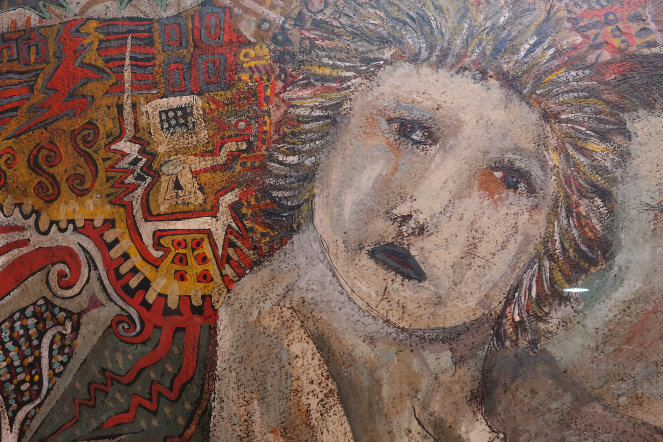 Terry Turrell Oil Painting "Couple in Loving Embrace"