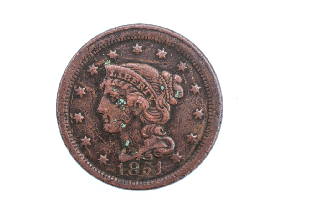 Mid 19th Century American Coins