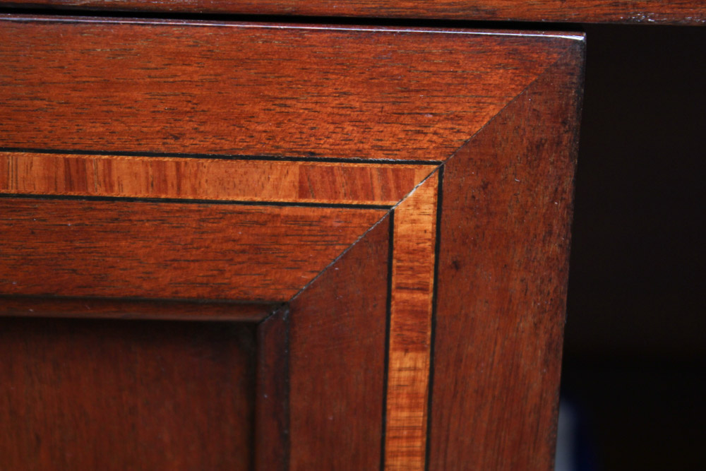 Vintage Chippendale Style Breakfront China Cabinet