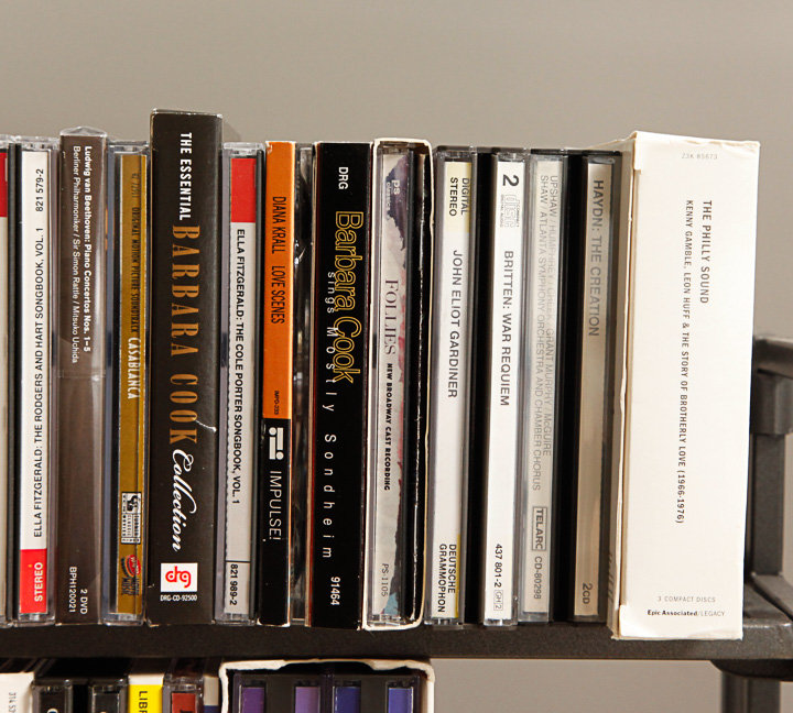 Operatic and Symphonic CD Collection and Shelving