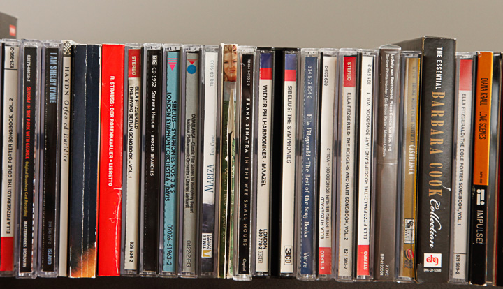 Operatic and Symphonic CD Collection and Shelving