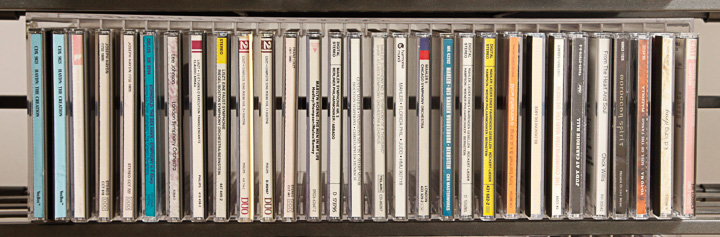 Operatic and Symphonic CD Collection and Shelving