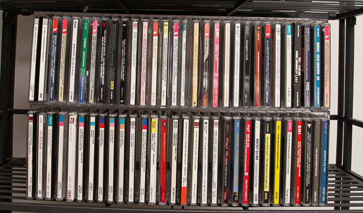 Operatic and Symphonic CD Collection and Shelving