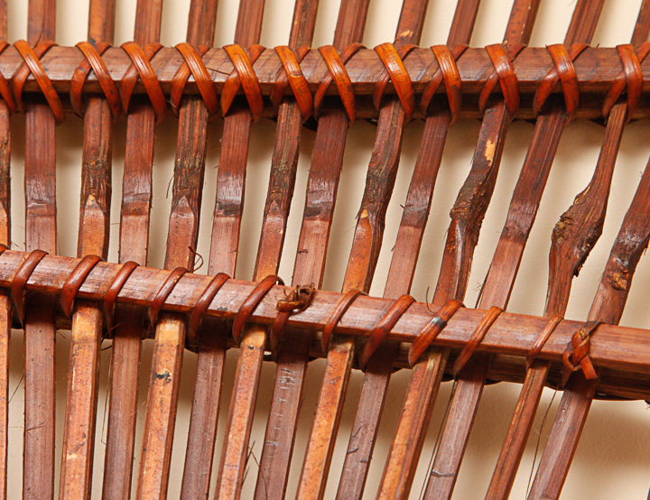 Pair of Decorative Bamboo Boat Oars