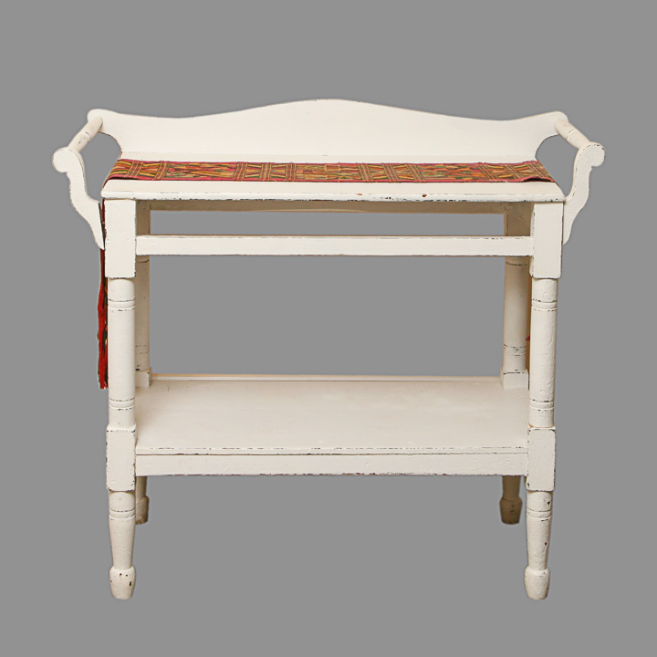 Antique Wood Cocktail Table