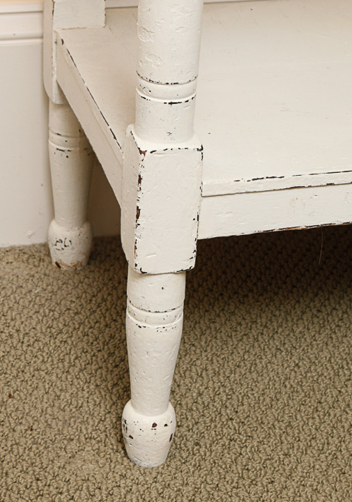 Antique Wood Cocktail Table