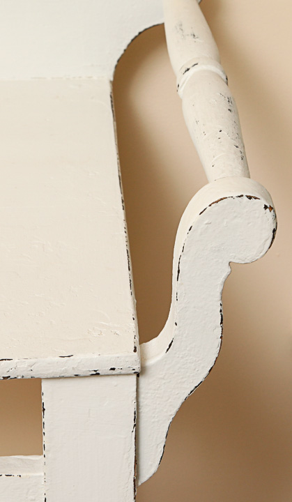 Antique Wood Cocktail Table