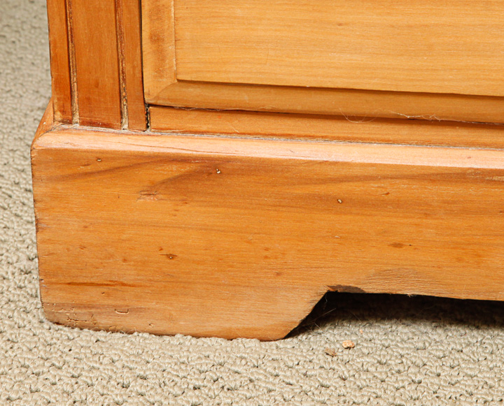 Blonde Walnut Chest of Drawers