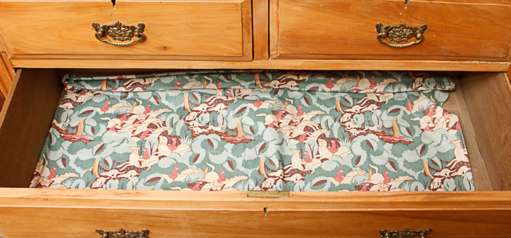 Blonde Walnut Chest of Drawers