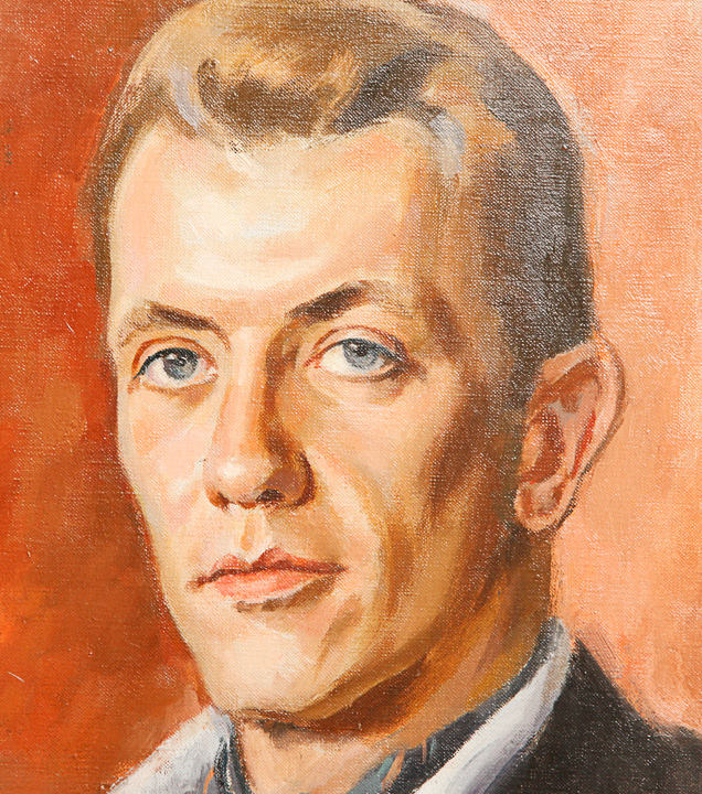 Grace D. Reasoner Acrylic Portrait Painting