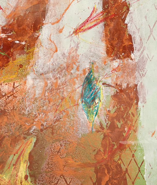 Alan Wood Acrylic Painting "Fall III"