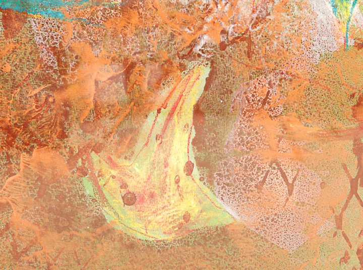 Alan Wood Acrylic Painting "Fall III"