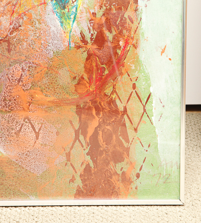 Alan Wood Acrylic Painting "Fall III"