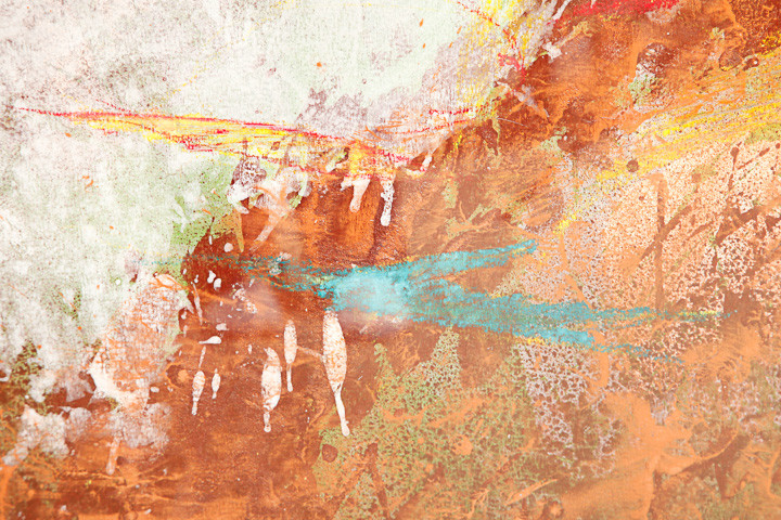 Alan Wood Acrylic Painting "Fall III"