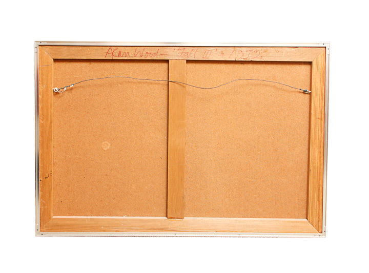 Alan Wood Acrylic Painting "Fall III"