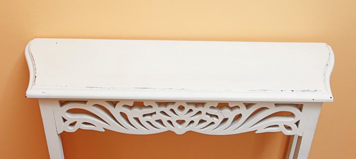 White Vanity Table and Cabinet