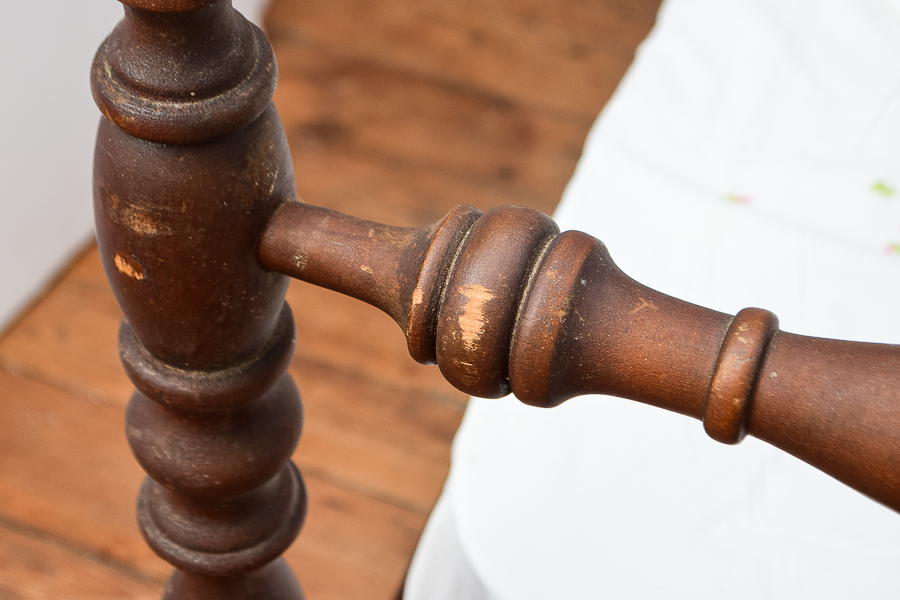 Queen Anne Style Cherry Bed Frame