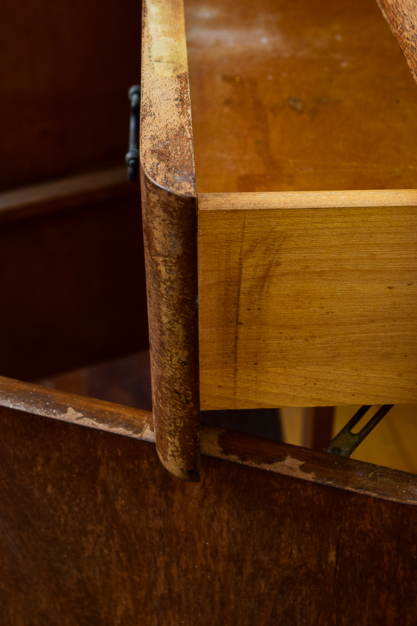 Heywood-Wakefield Cabinet With Mirror