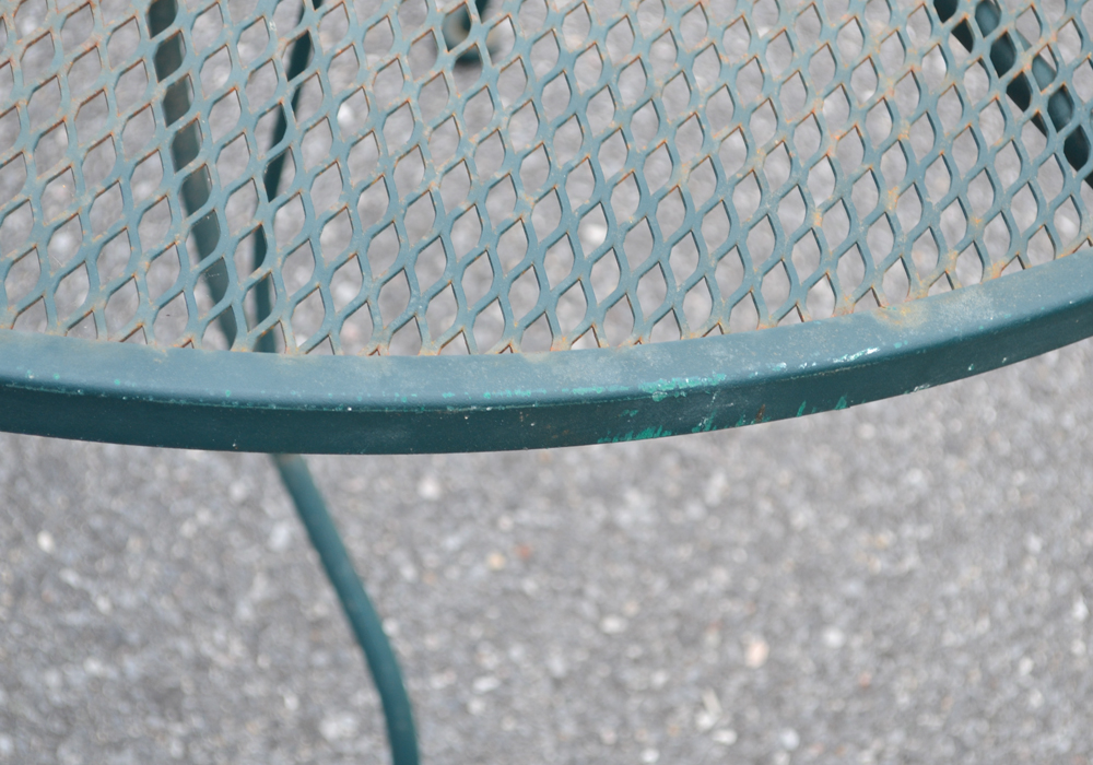 Wrought Iron Sunbeam Patio Table and Chairs