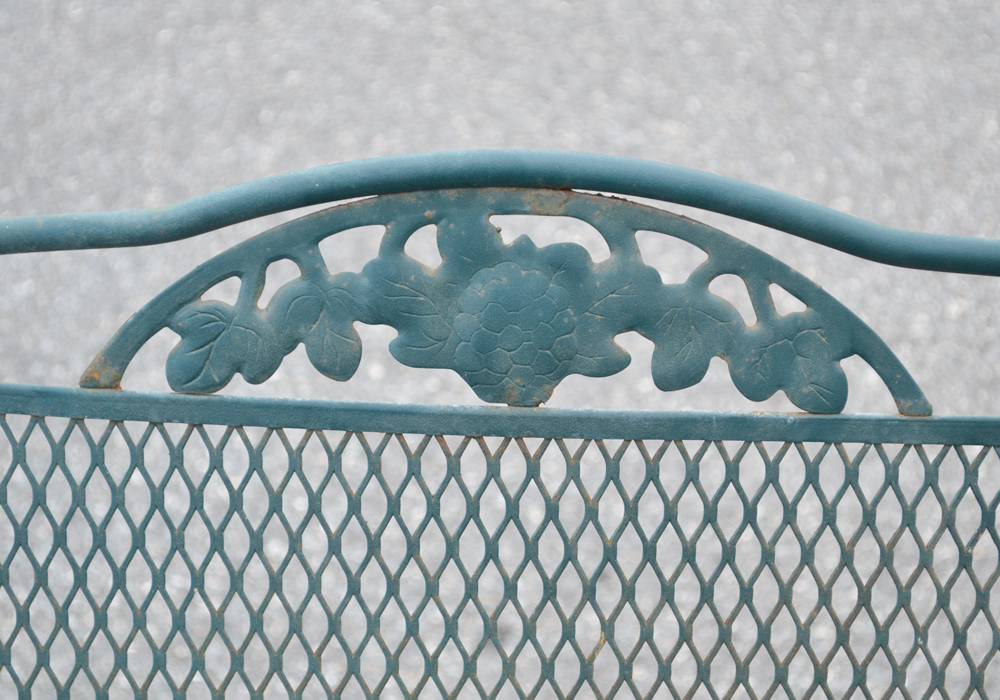 Wrought Iron Sunbeam Patio Table and Chairs
