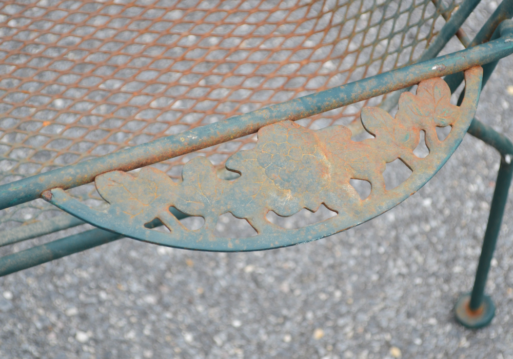 Wrought Iron Sunbeam Patio Table and Chairs