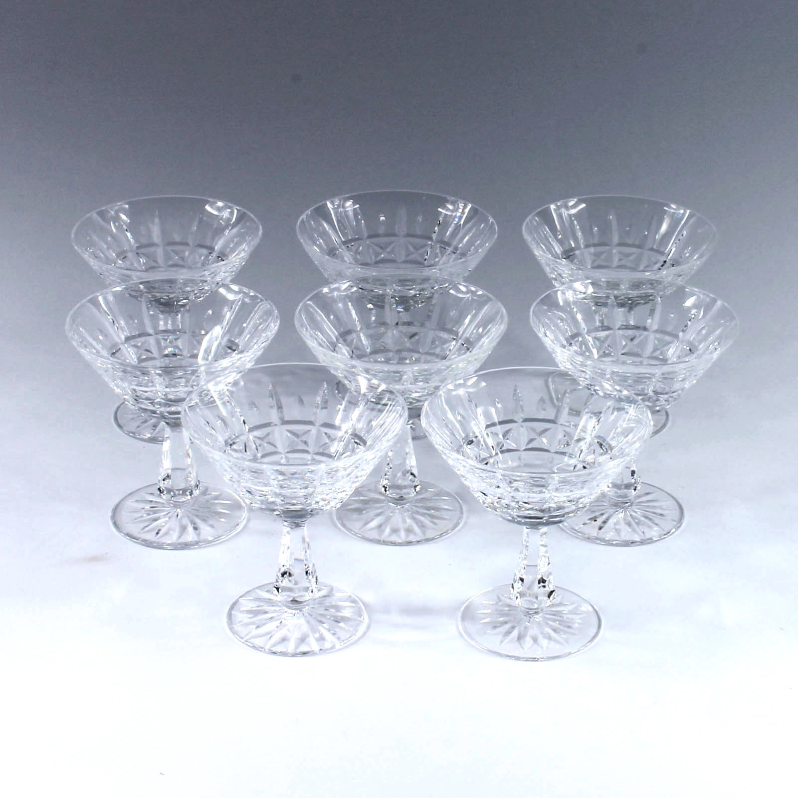 Waterford Crystal "Kylemore" Stemmed Martini Glasses