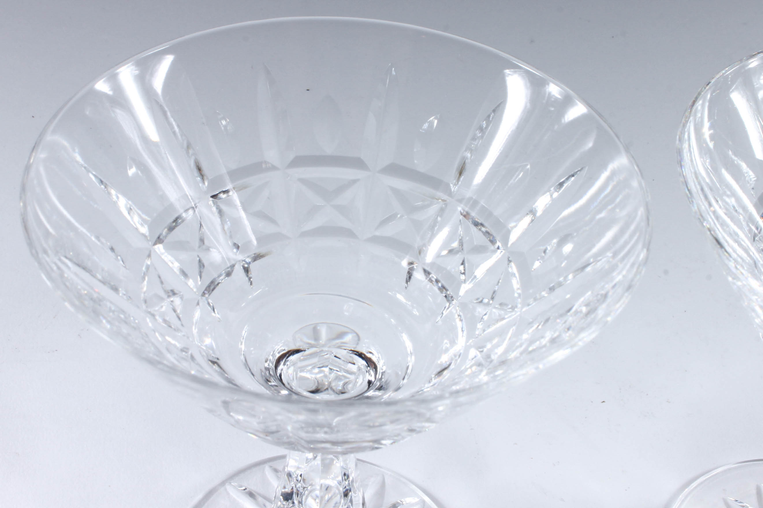 Waterford Crystal "Kylemore" Stemmed Martini Glasses