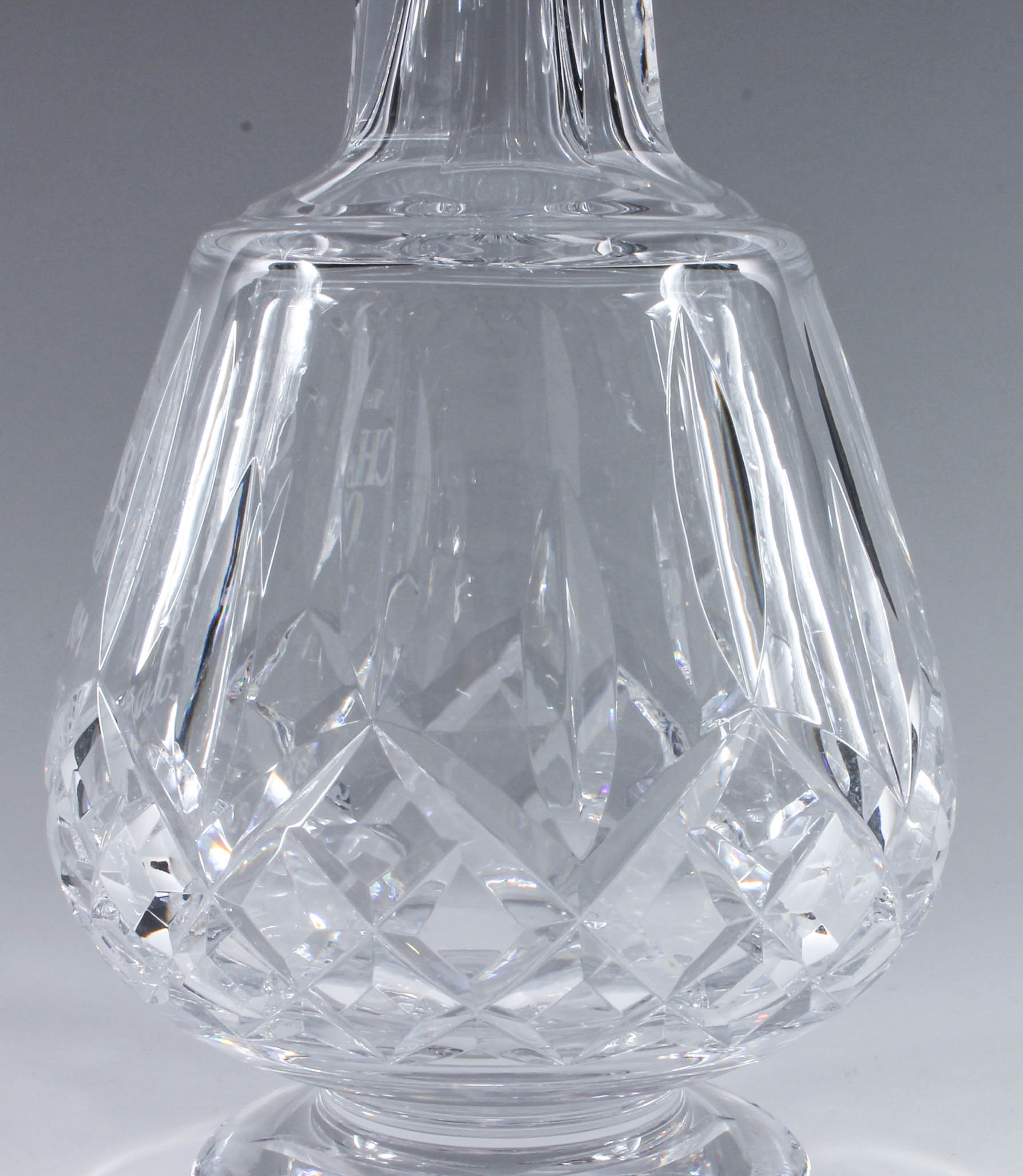 Waterford Crystal "Lismore" Decanter with Cordial Glasses