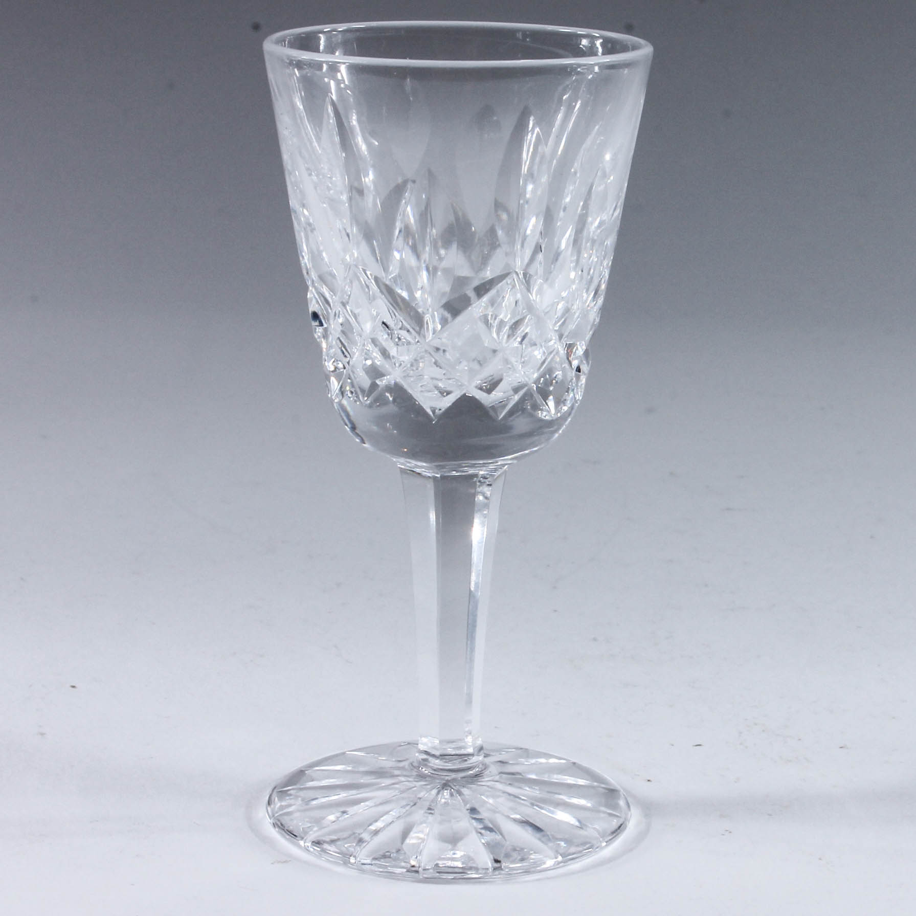 Waterford Crystal "Lismore" Decanter with Cordial Glasses