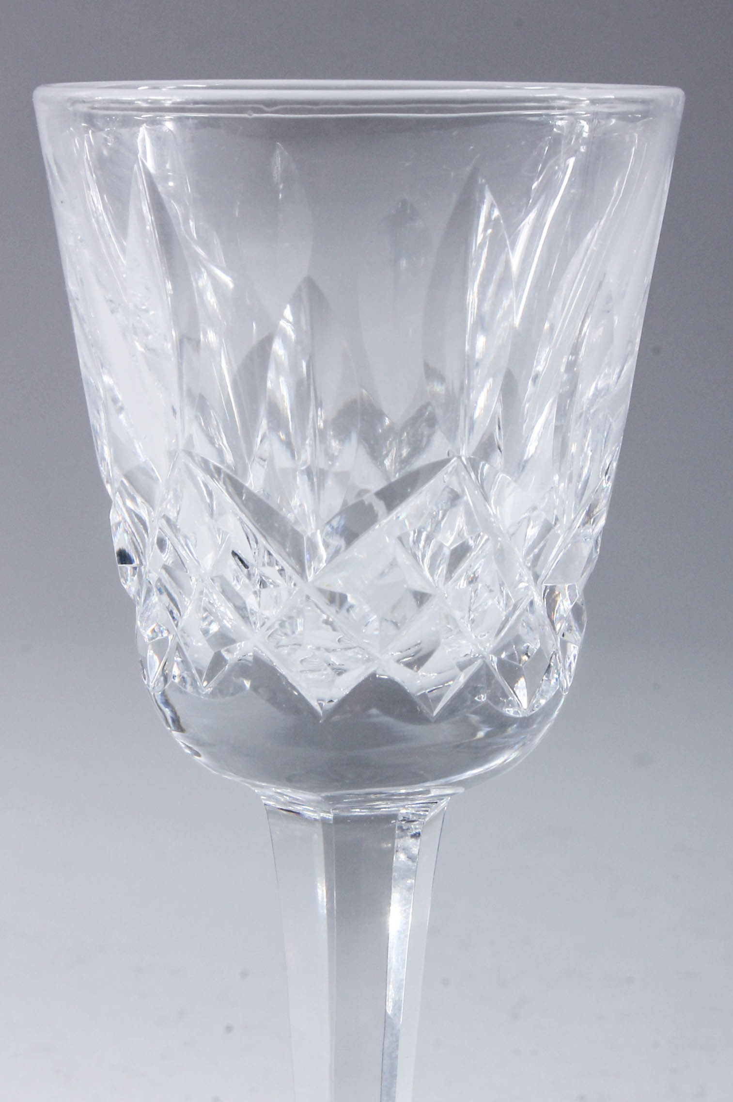 Waterford Crystal "Lismore" Decanter with Cordial Glasses