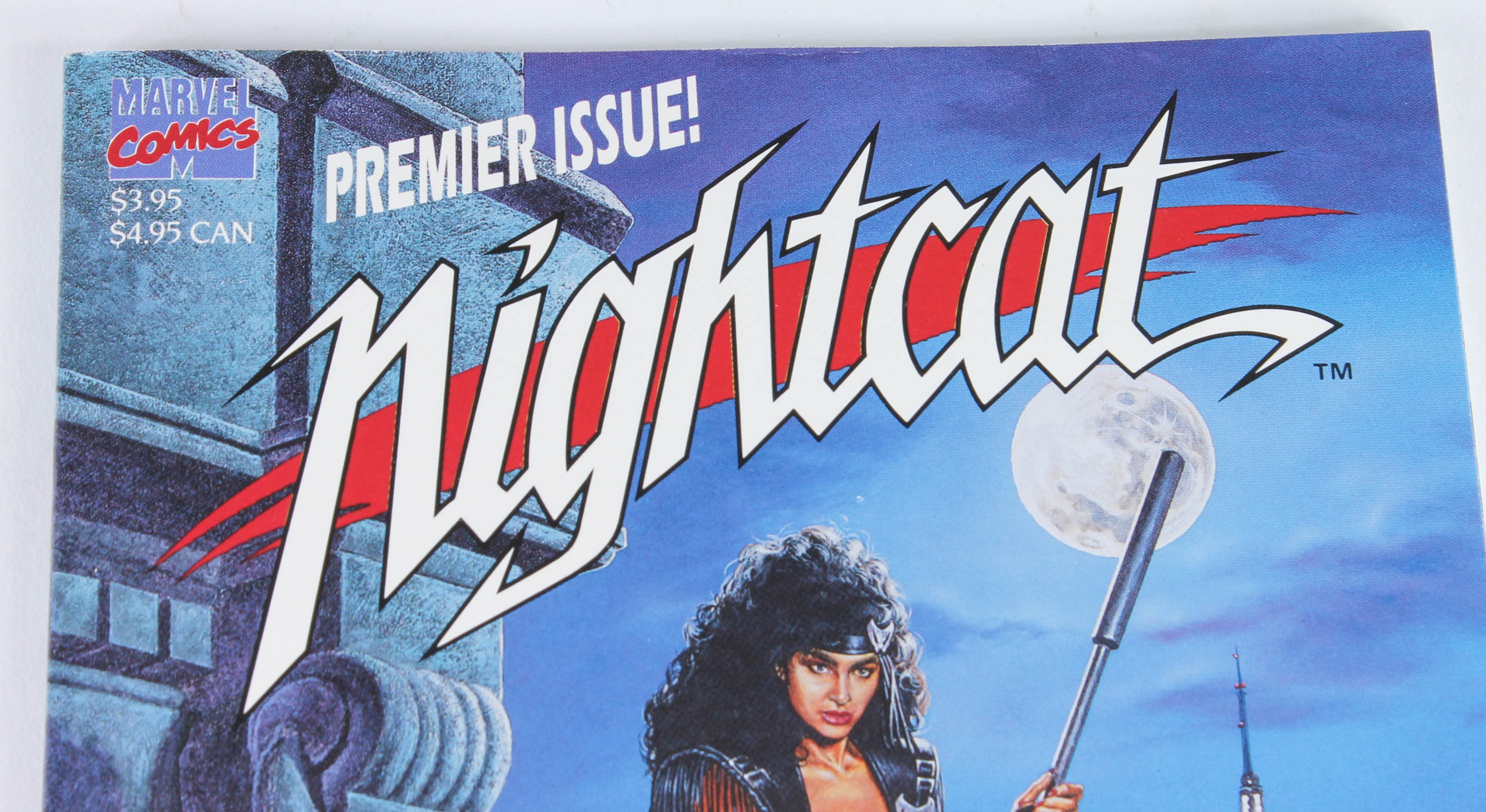 Marvel Premier Issue "Nightcat" Comic Book with Photographic Prints