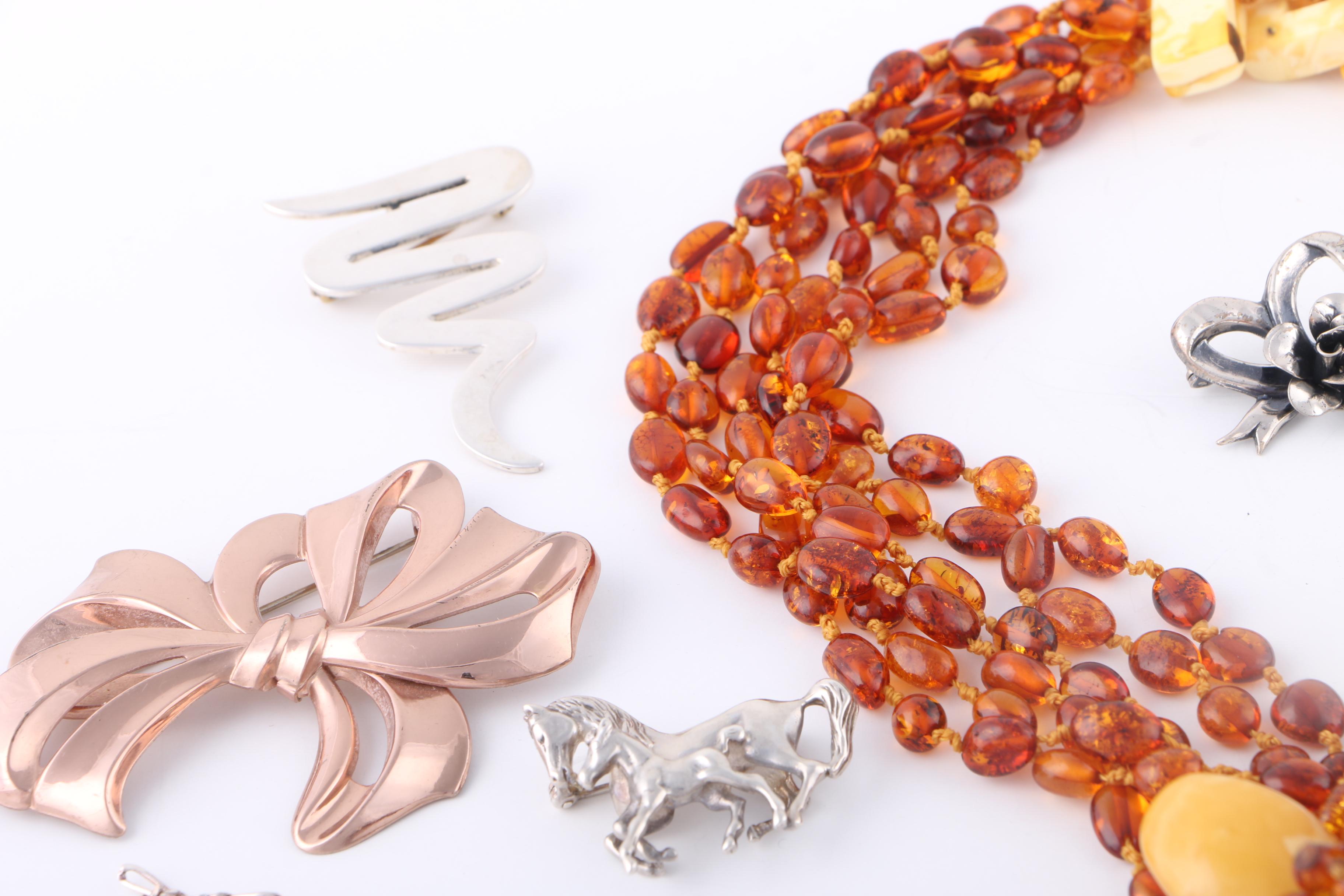 Sterling Silver and Beaded Costume Jewelry