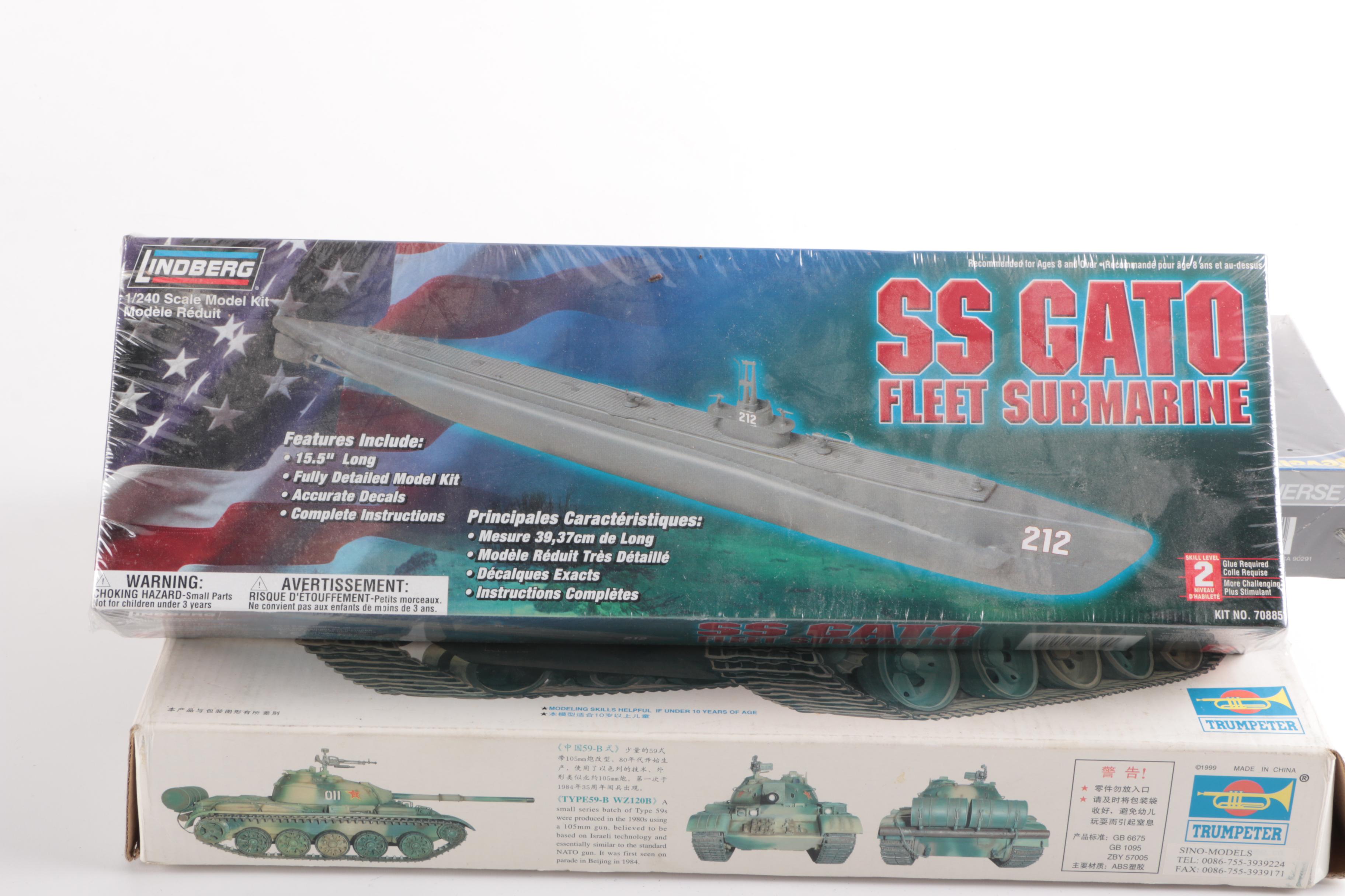 Assortment of Model Kits