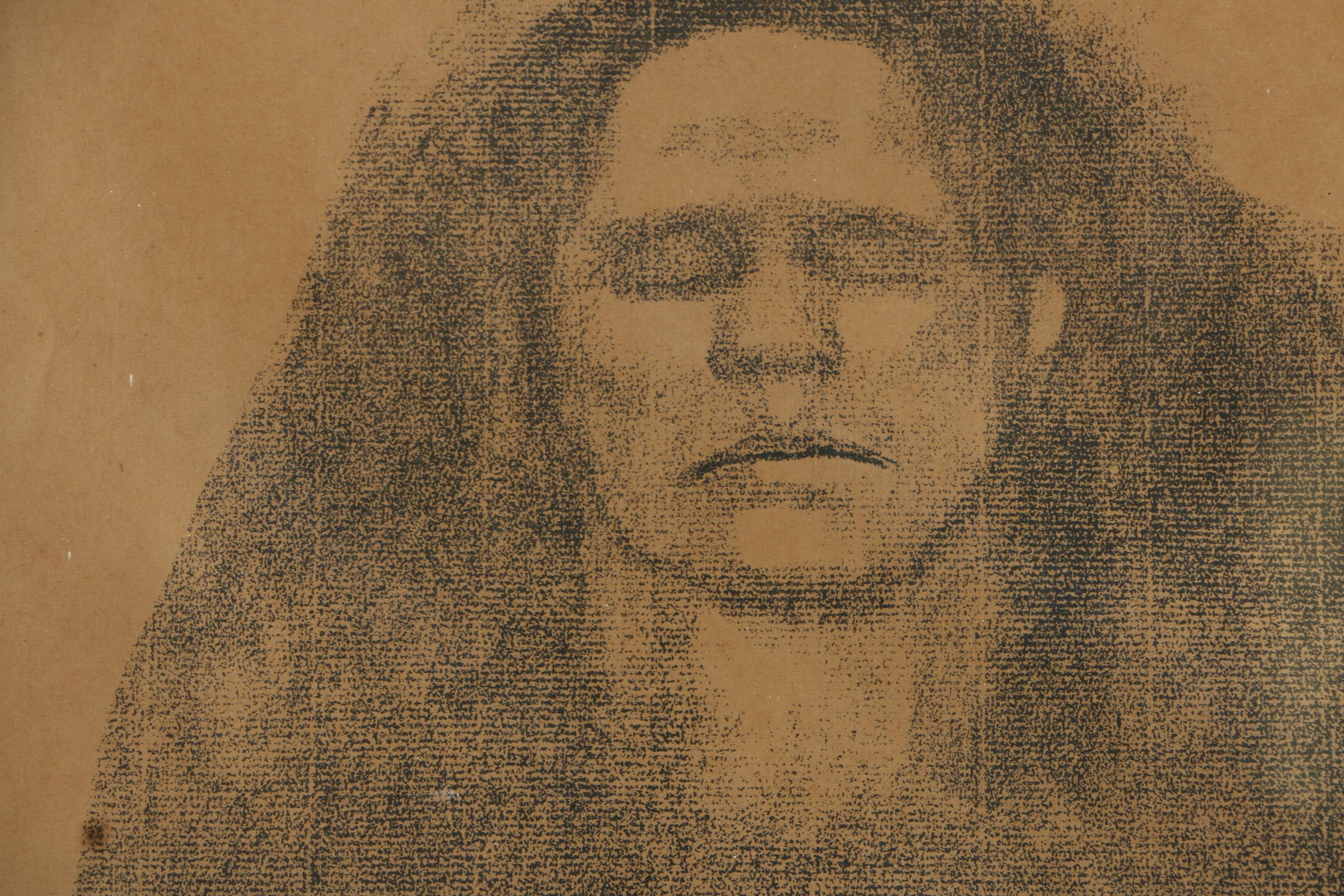 Käthe Kollwitz Lithograph of "Das Bangen"