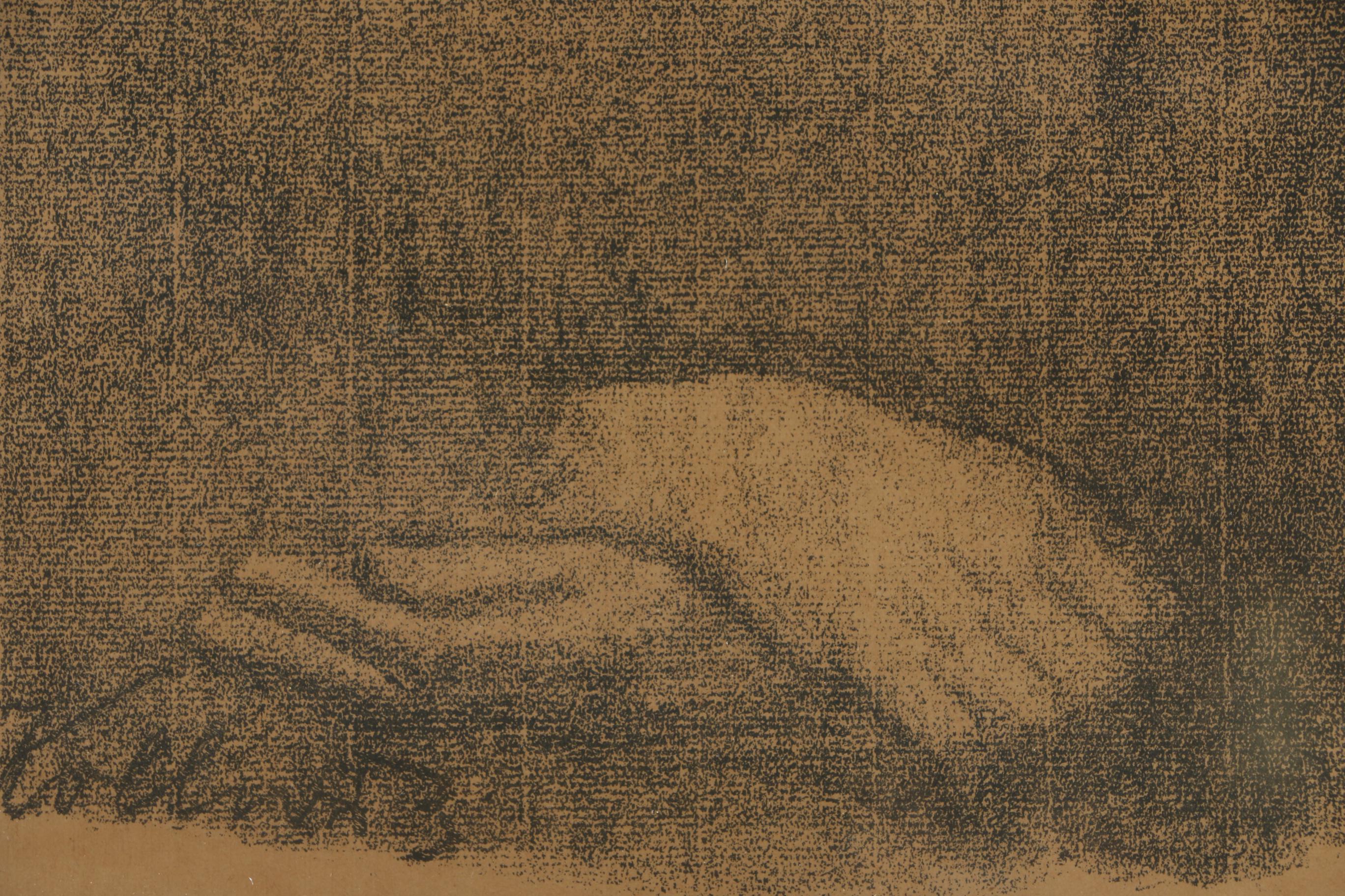 Käthe Kollwitz Lithograph of "Das Bangen"