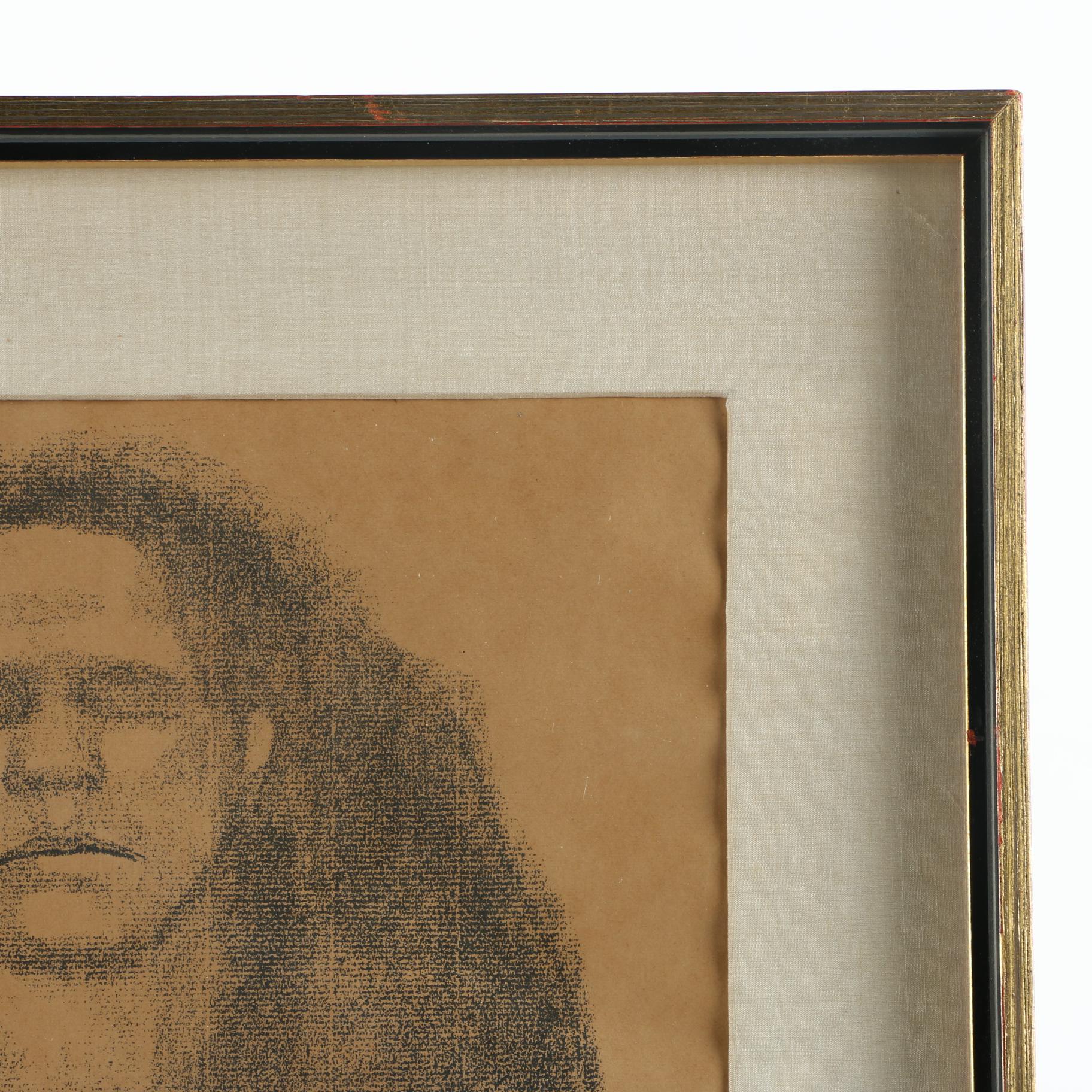 Käthe Kollwitz Lithograph of "Das Bangen"