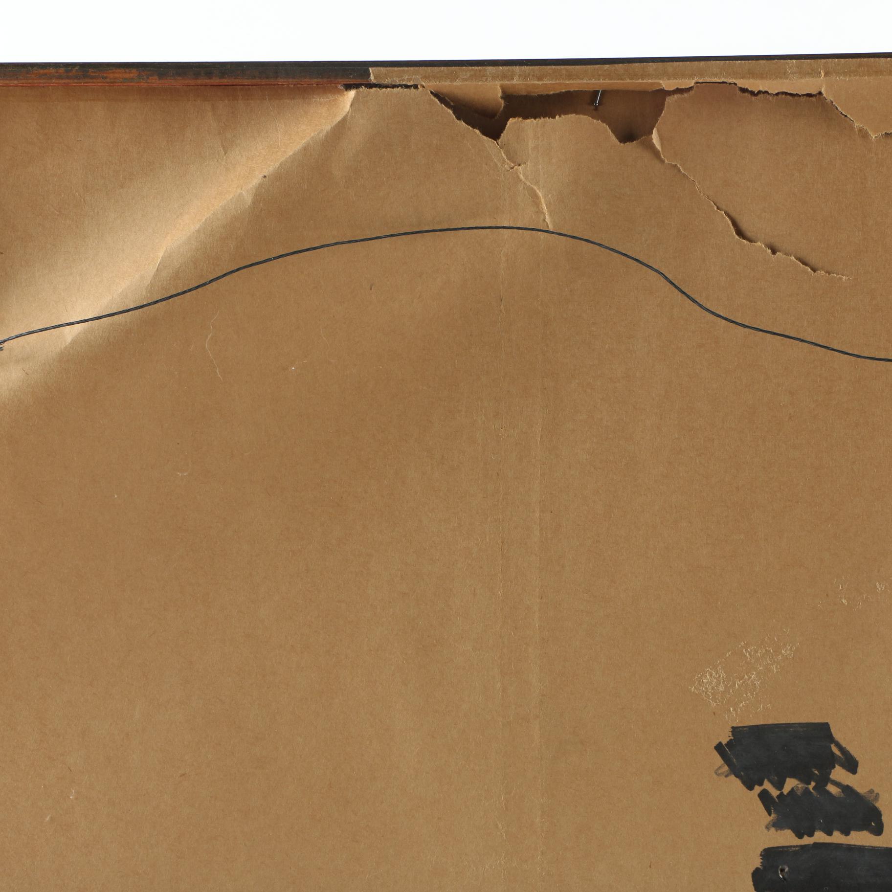 Käthe Kollwitz Lithograph of "Das Bangen"