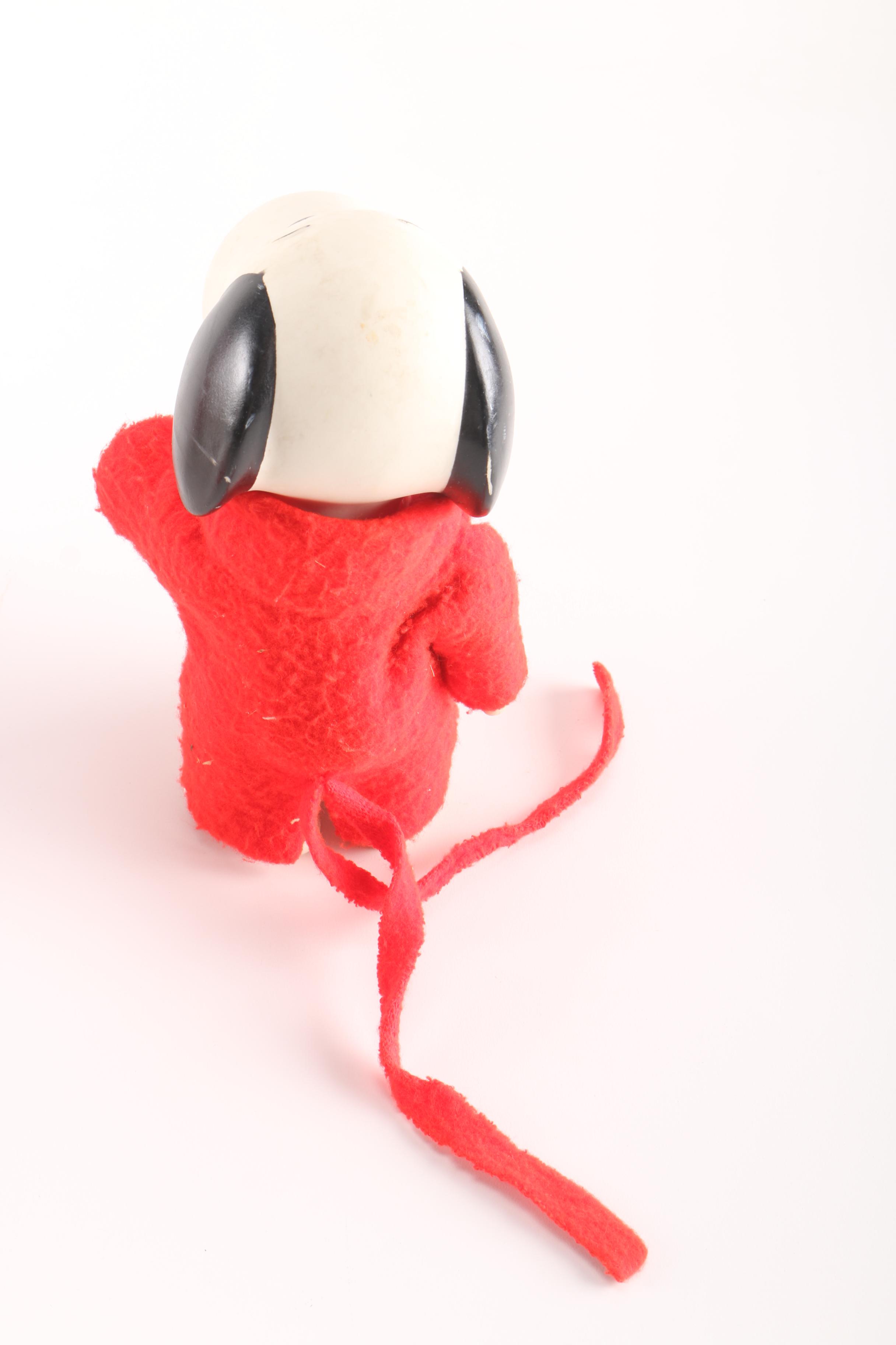 Vintage Snoopy Toy Phone, Coin Bank Phone and Other Items